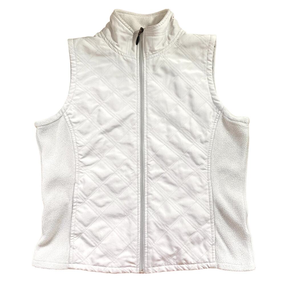Beige Columbia Vest Lightweight sportswear Size Small